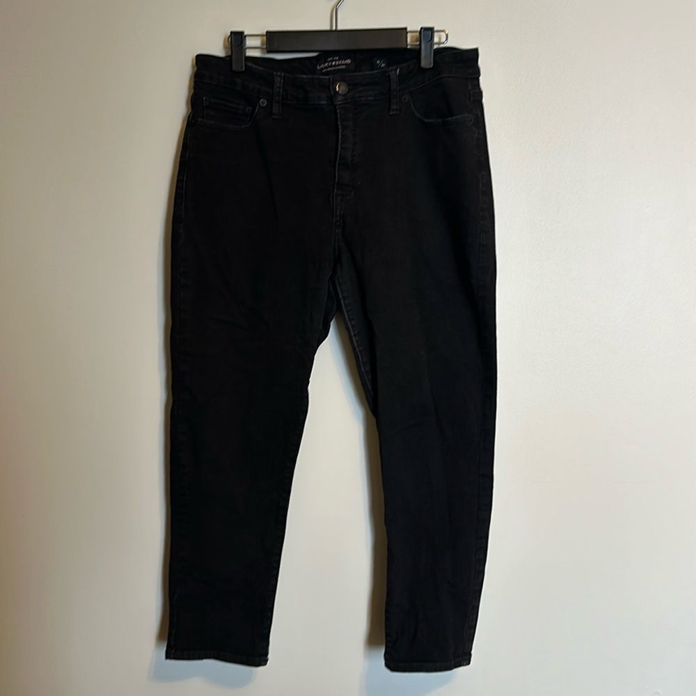 EUC Lucky Brand Hayden Crop - Black - Size 12